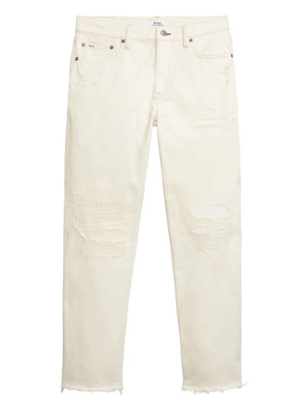 Брюки с эффектом потертости POLO RALPH LAUREN, белый
Брюки с эффектом потертости POLO RALPH LAUREN, белый