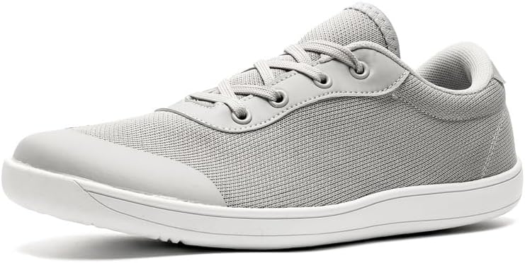 Мужские кроссовки-босоножки с дышащей сеткой, минималистичные для ходьбы, легкие, с нулевым перепадом, повседневные спортивные обувь для бега, тренажерного зала, тренировок и повседневной носки Qacksv, серый
Мужские кроссовки-босоножки с дышащей сеткой, минималистичные для ходьбы, легкие, с нулевым перепадом, повседневные спортивные обувь для бега, тренажерного зала, тренировок и повседневной носки Qacksv, серый