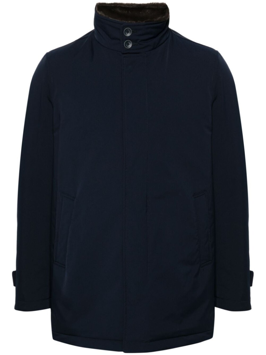 Herno пуховик с подкладкой из искусственного меха, синий
Herno пуховик с подкладкой из искусственного меха, синий