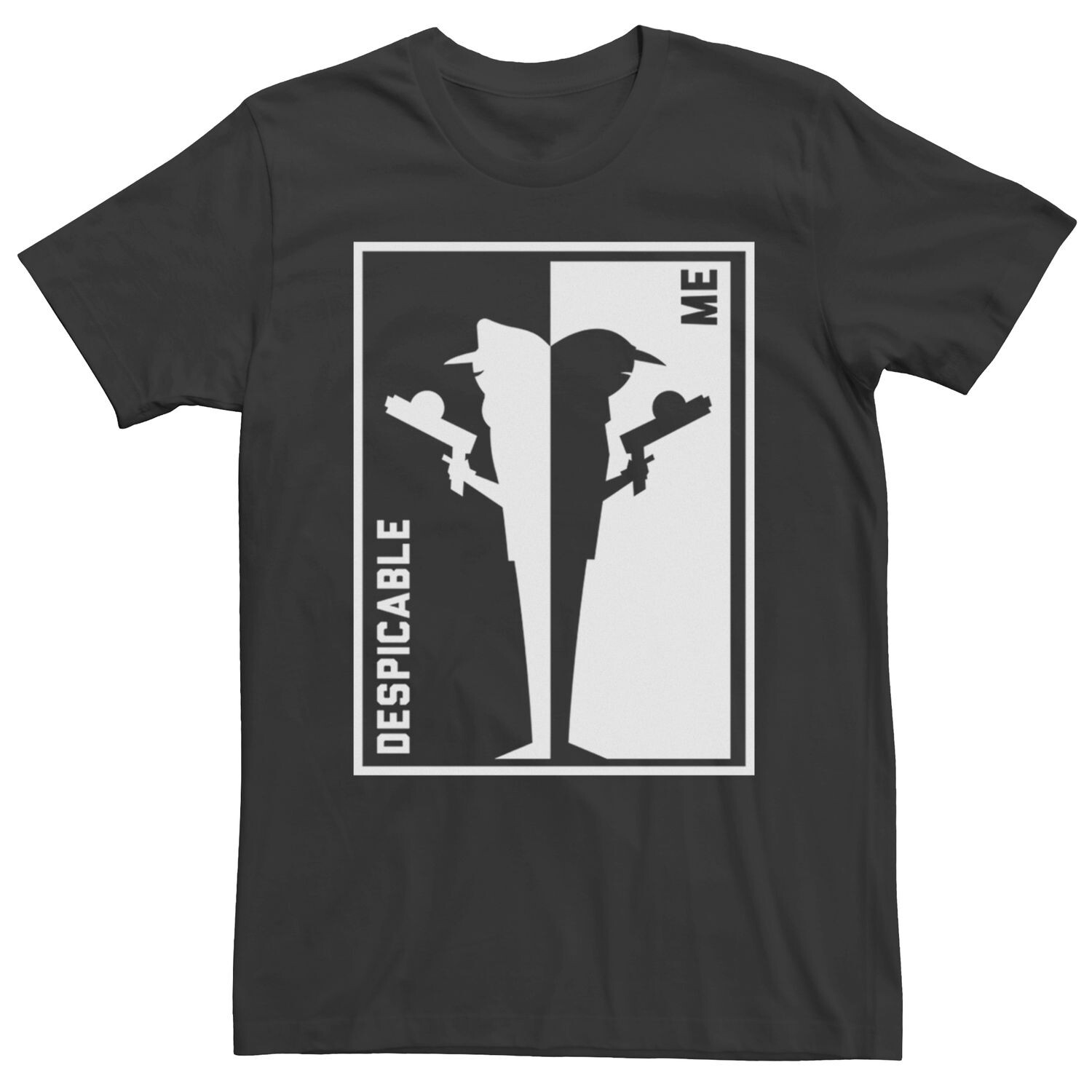 Мужская игра Гадкий Я Грю Шпион VS. Футболка с плакатом «Злодей» Licensed Character 
Мужская игра Гадкий Я Грю Шпион VS. Футболка с плакатом «Злодей» Licensed Character