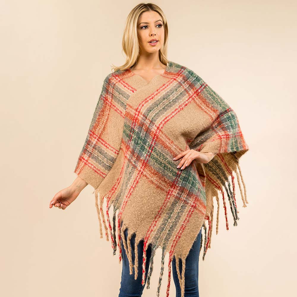 Плед пончо с бахромой TRUEDAMES, коричневый
Плед пончо с бахромой TRUEDAMES, коричневый