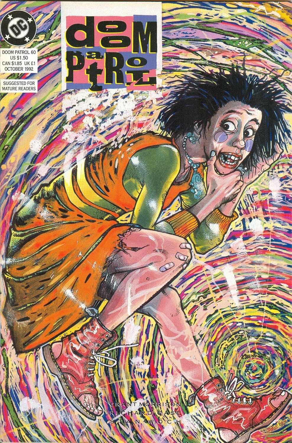 Doom Patrol, No. 60; Oct. 1992 (DC Comics)
Doom Patrol, No. 60; Oct. 1992 (DC Comics)