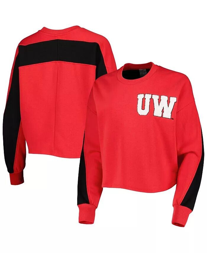 Женский пуловер с цветными блоками Red Wisconsin Badgers Back To Reality Gameday Couture
Женский пуловер с цветными блоками Red Wisconsin Badgers Back To Reality Gameday Couture