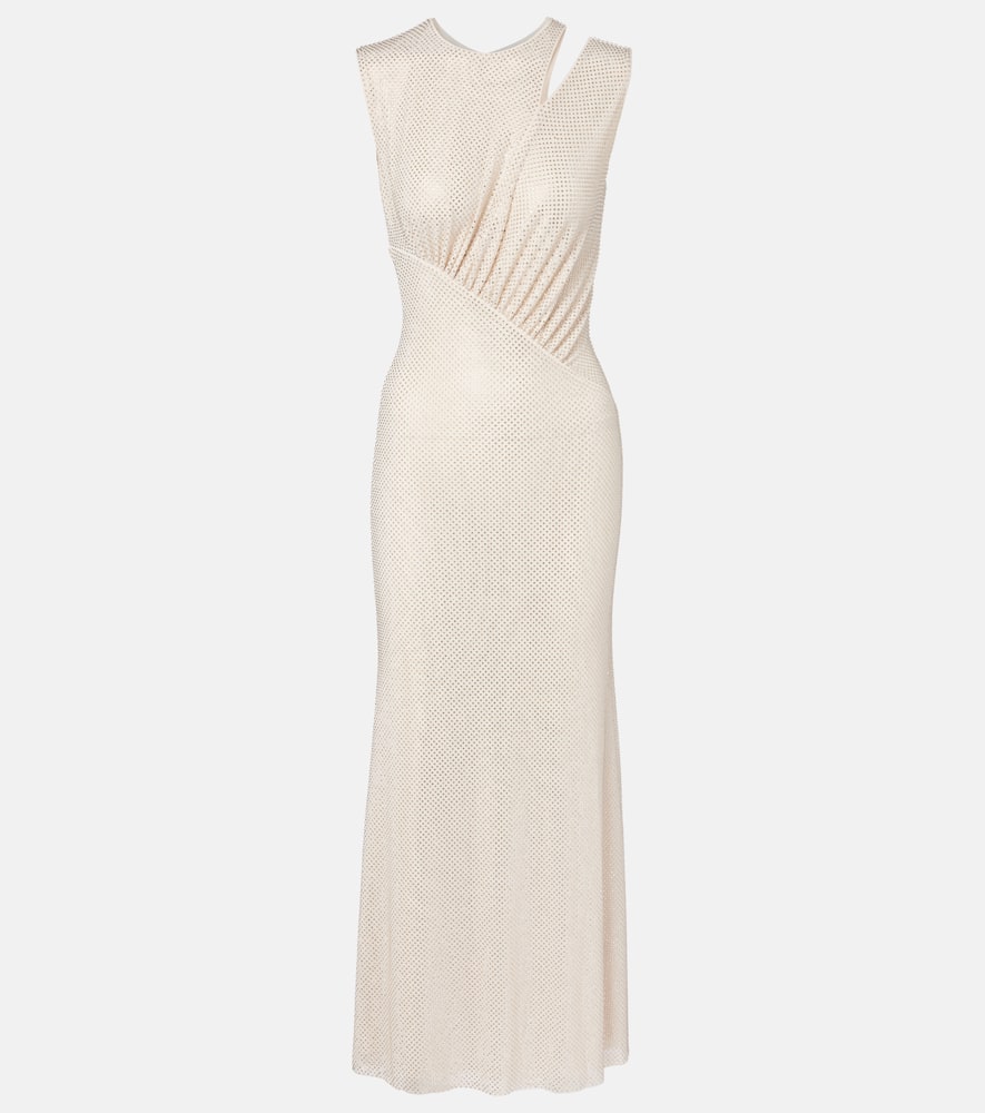 Украшенное платье миди с вырезами Self-Portrait, Champagne
Украшенное платье миди с вырезами Self-Portrait, Champagne