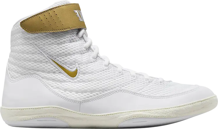 Кроссовки Inflict 3 'White Metallic Gold', белый
Кроссовки Inflict 3 'White Metallic Gold', белый