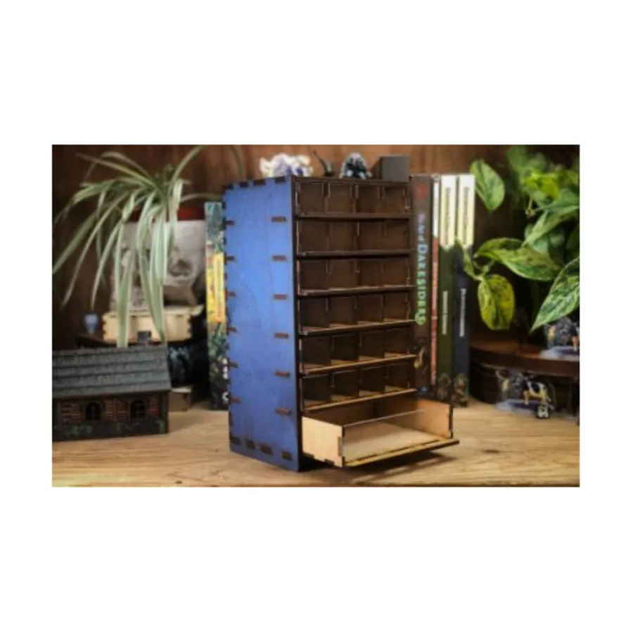 Ящик для хранения игральных костей - синее дерево, Dice Drawers (C4 Labs)
Ящик для хранения игральных костей - синее дерево, Dice Drawers (C4 Labs)