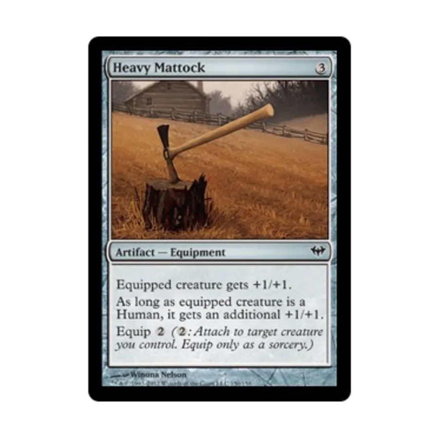 CCG Тяжелая мотыга (C) (Рольга), MTG - Dark Ascension
CCG Тяжелая мотыга (C) (Рольга), MTG - Dark Ascension