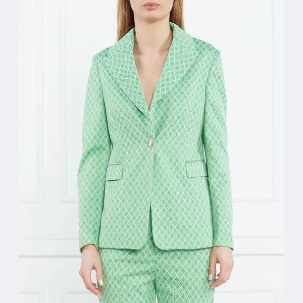 Узкий пиджак Liu Jo, зеленый 
Узкий пиджак Liu Jo, зеленый