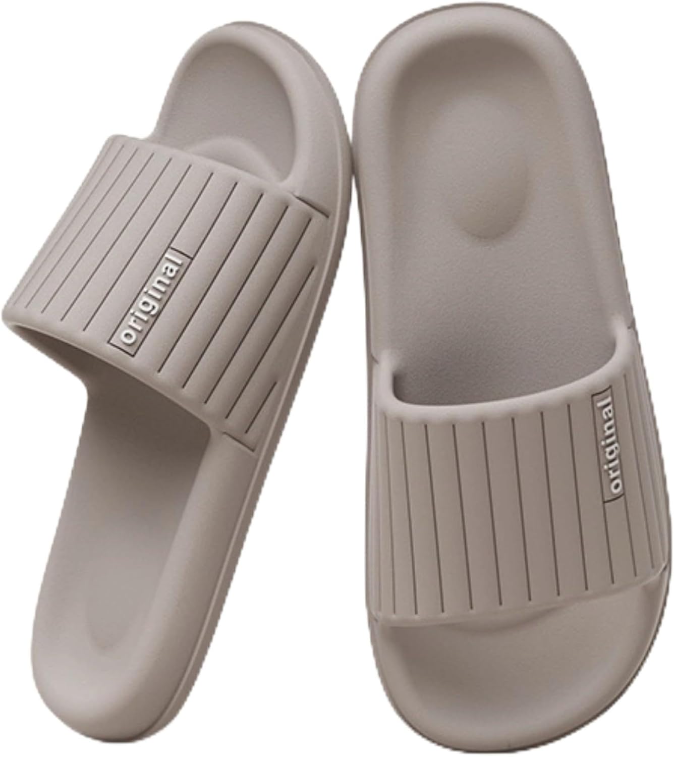 Домашние сандалии для женщин и мужчин, мягкие и комфортные, расслабляющие обувь, облако, противоскользящие, с амортизирующей толстой подошвой, подкладка как подушка, шлепанцы для дома и душа Iwhgrmp, серый
Домашние сандалии для женщин и мужчин, мягкие и комфортные, расслабляющие обувь, облако, противоскользящие, с амортизирующей толстой подошвой, подкладка как подушка, шлепанцы для дома и душа Iwhgrmp, серый