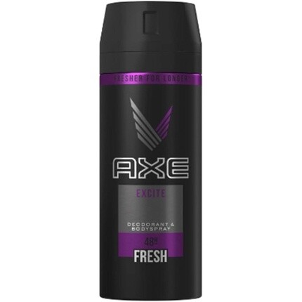 Дезодорант AX Excite 150 мл спрей Axe/Lynx
Дезодорант AX Excite 150 мл спрей Axe/Lynx
