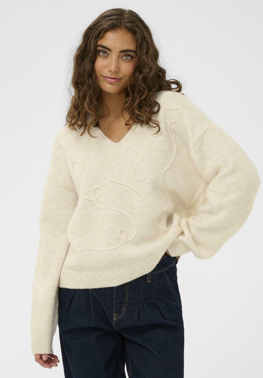 Джемпер Culture CUTOBY KIMMY PULLOVER, Whitecap/Beige
Джемпер Culture CUTOBY KIMMY PULLOVER, Whitecap/Beige
