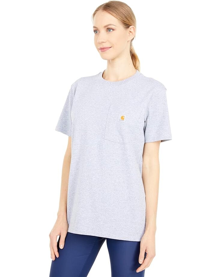 Футболка Carhartt WK87 Workwear Pocket Short Sleeve, цвет Heather Gray
Футболка Carhartt WK87 Workwear Pocket Short Sleeve, цвет Heather Gray