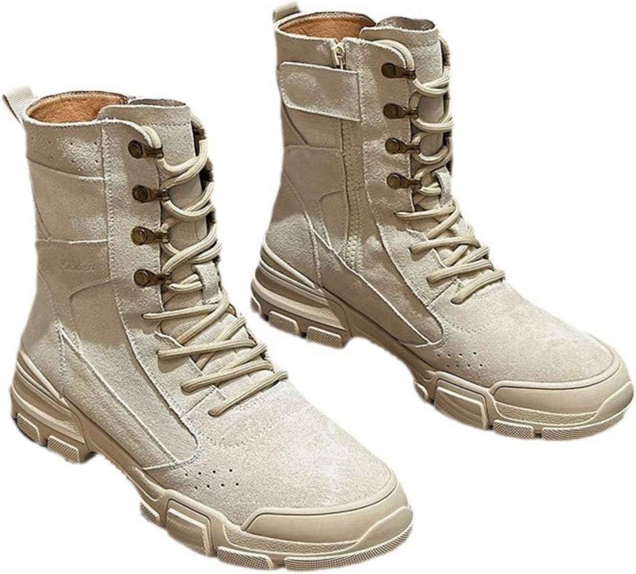 Женские туристические ботинки Azttoztto, с толстой подошвой, шнуровкой и водонепроницаемые, удобная обувь для походов для мужчин и женщин, бежевый
Женские туристические ботинки Azttoztto, с толстой подошвой, шнуровкой и водонепроницаемые, удобная обувь для походов для мужчин и женщин, бежевый