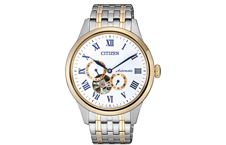 CITIZEN Часы Mechanical Movement Stainless Steel Strap Japanese / Korean Watch 40mm Men's Watch White Dial NP1026-86A 
CITIZEN Часы Mechanical Movement Stainless Steel Strap Japanese / Korean Watch 40mm Men's Watch White Dial NP1026-86A