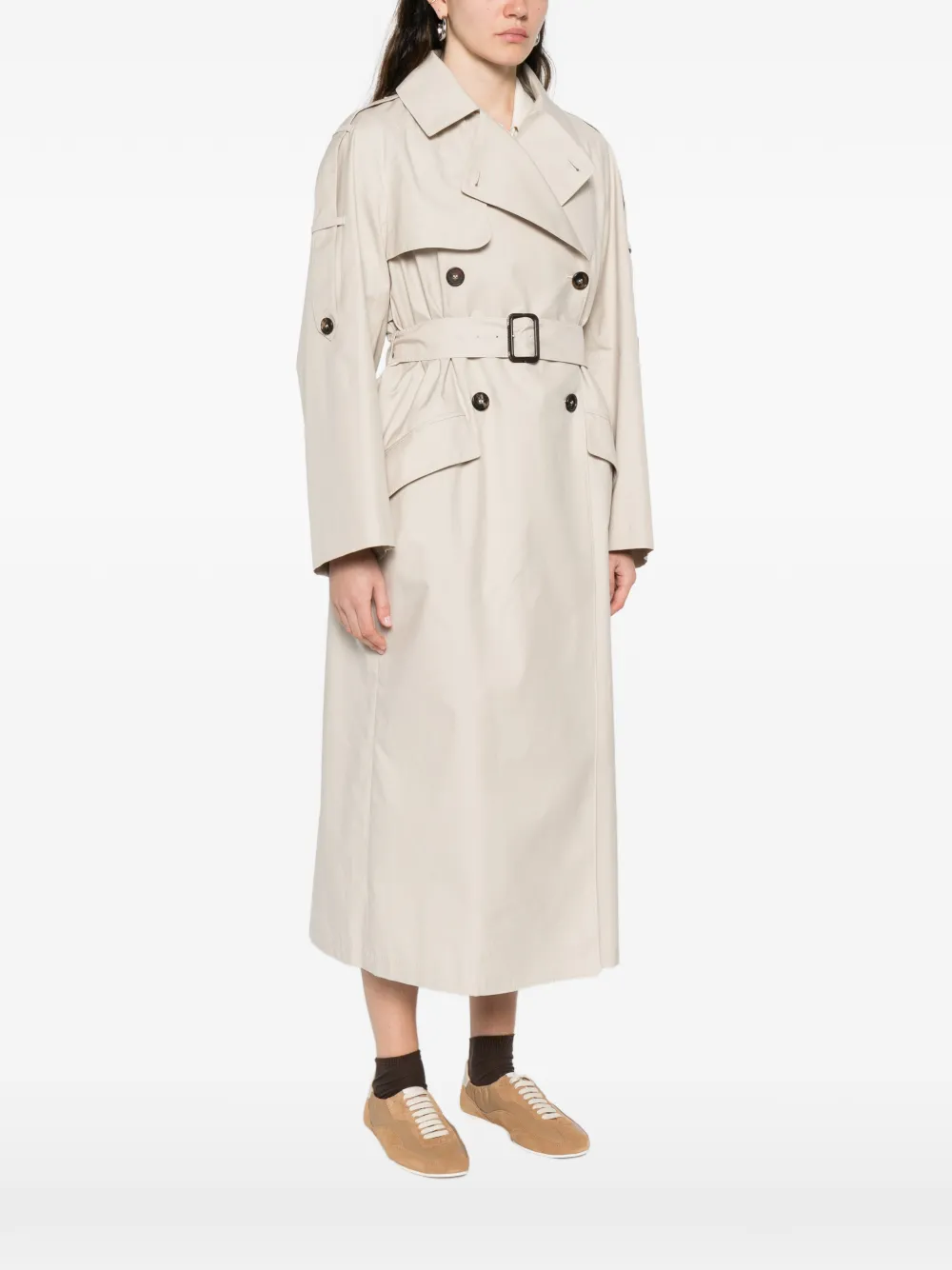 Двубортное пальто с поясом MAX MARA, бежевый
Двубортное пальто с поясом MAX MARA, бежевый