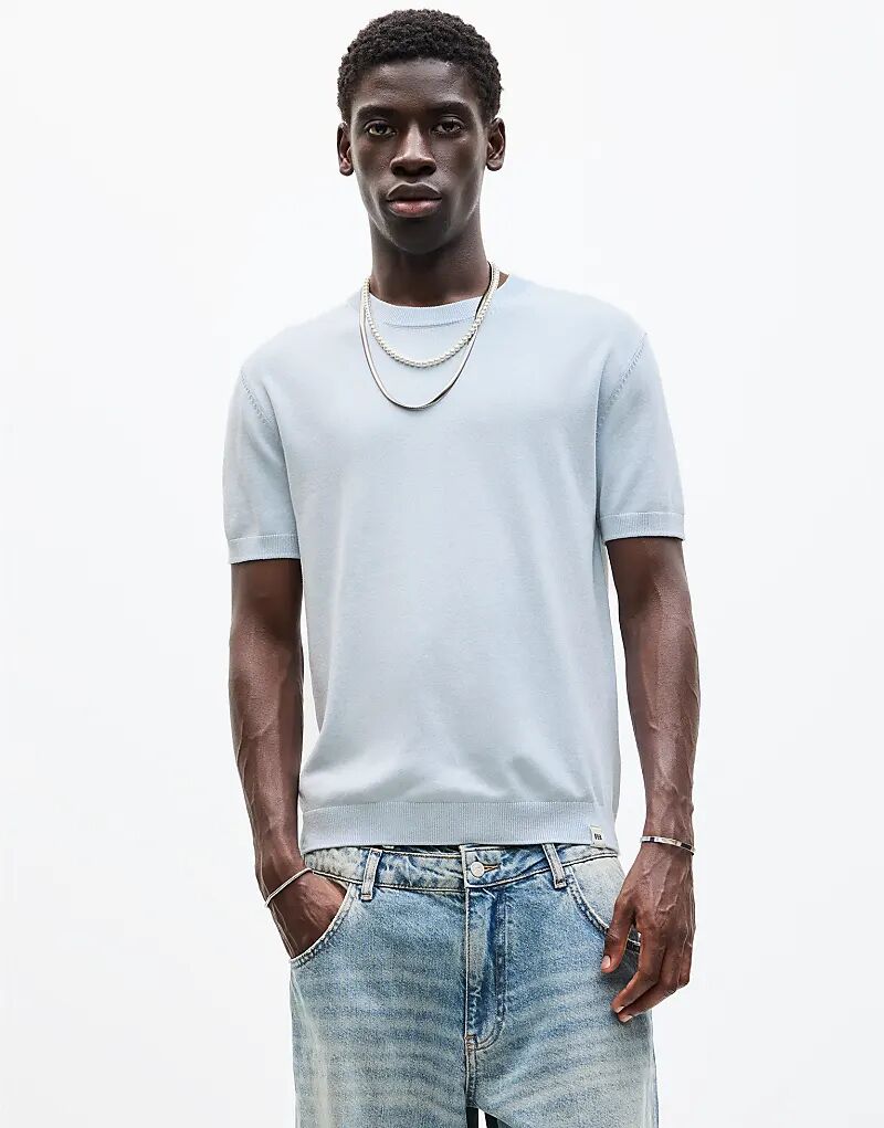 Трикотажная футболка с короткими рукавами Pull&Bear разных цветов
Трикотажная футболка с короткими рукавами Pull&Bear разных цветов