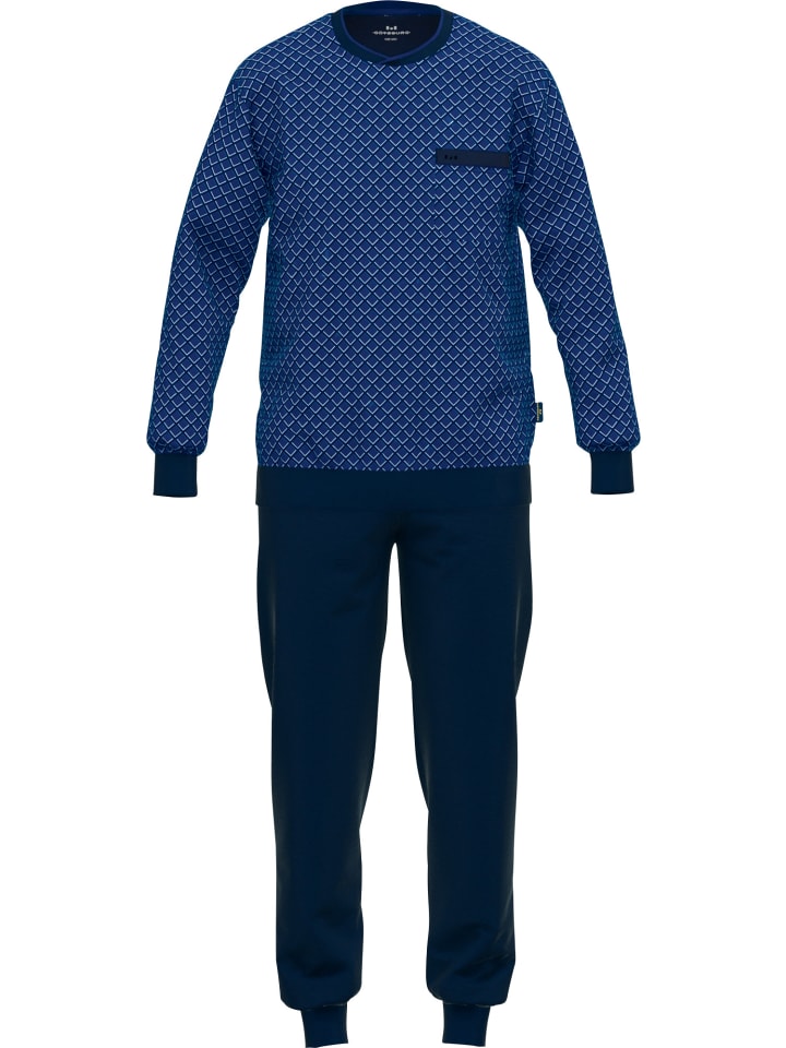 Götzburg Пижама из трикотажа, темно-синего цвета
Götzburg Пижама из трикотажа, темно-синего цвета