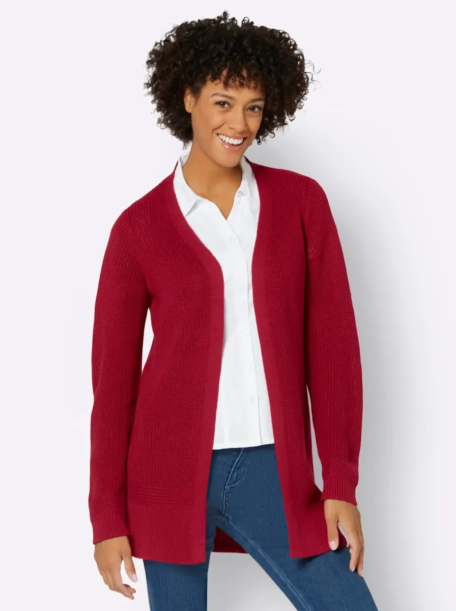 Кардиган в стиле casual Casual Looks, красный
Кардиган в стиле casual Casual Looks, красный