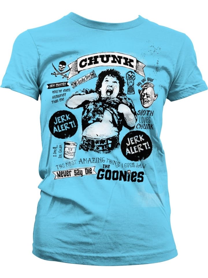 Рубашка синего цвета The Goonies
Рубашка синего цвета The Goonies