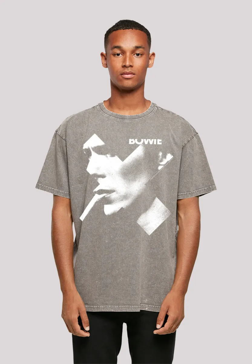 F4NT4STIC Футболка "David Bowie Oversize T-Shirt", принт, цвет Asphalt 
F4NT4STIC Футболка "David Bowie Oversize T-Shirt", принт, цвет Asphalt
