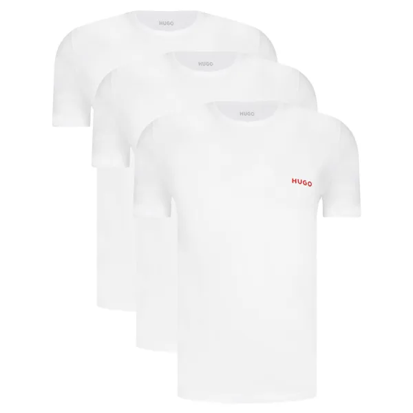 Комплект из 3 футболок стандартного кроя rn Triple P Hugo, белый
Комплект из 3 футболок стандартного кроя rn Triple P Hugo, белый