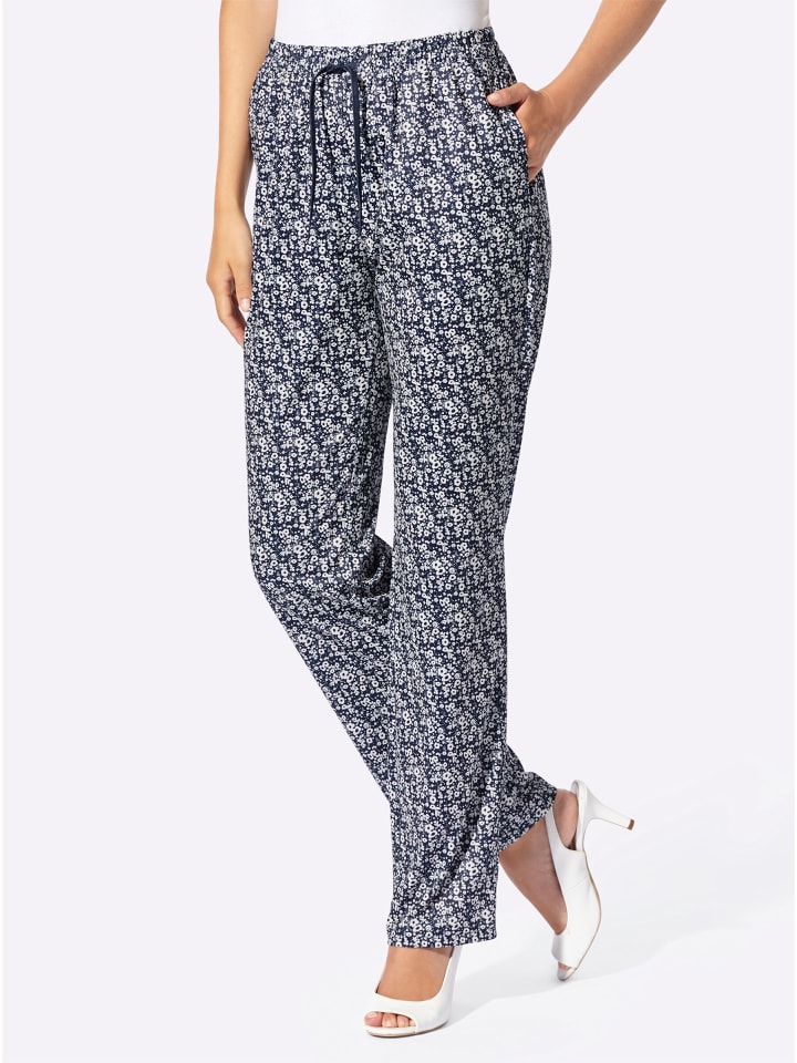 WITT WEIDEN Трикотажные брюки цвета морской миллефлер
WITT WEIDEN Трикотажные брюки цвета морской миллефлер