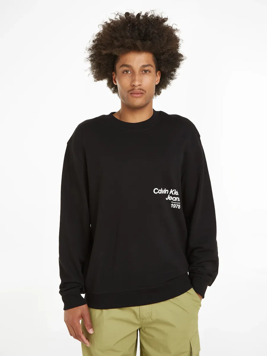 Толстовка Calvin Klein Jeans "DIFFUSED LOGO CREW NECK" с принтом логотипа, цвет Ck Black
Толстовка Calvin Klein Jeans "DIFFUSED LOGO CREW NECK" с принтом логотипа, цвет Ck Black