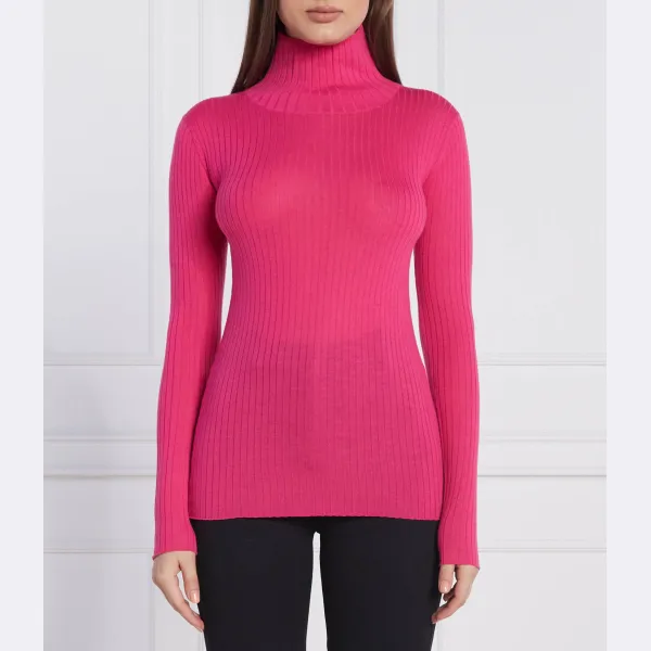 Шерстяная водолазка приталенного кроя Patrizia Pepe, розовый
Шерстяная водолазка приталенного кроя Patrizia Pepe, розовый