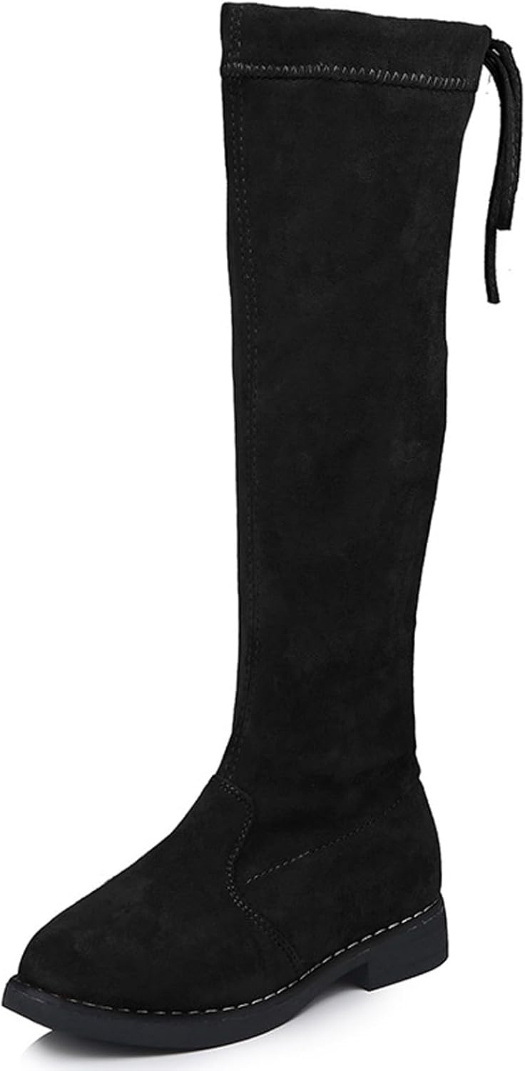WUIWUIYU ботинки до колена с завязками, молнией и шнурками, замшевые, выше колена, с круглым носком, милые принцесские туфли, Black
WUIWUIYU ботинки до колена с завязками, молнией и шнурками, замшевые, выше колена, с круглым носком, милые принцесские туфли, Black