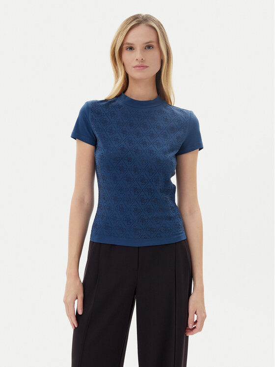 Облегающая футболка W4BI26 J1314 Guess, синий
Облегающая футболка W4BI26 J1314 Guess, синий