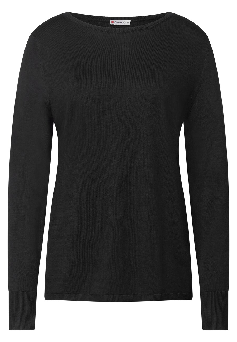 Свитер STREET ONE, черный
Свитер STREET ONE, черный