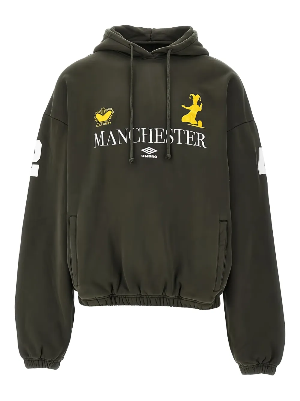 Толстовка с капюшоном и принтом Umbro, зеленый
Толстовка с капюшоном и принтом Umbro, зеленый