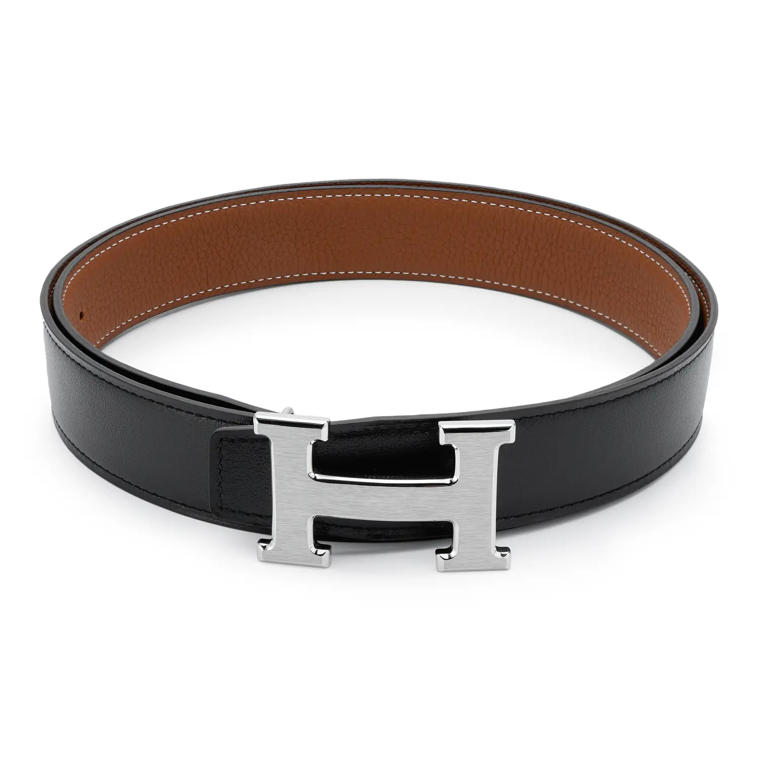 HERMES Классический мужской ремень среднего размера серый с пряжкой из телячьей кожи Togo двусторонний черный золотой шириной 3 2 см, Black/Gold
HERMES Классический мужской ремень среднего размера серый с пряжкой из телячьей кожи Togo двусторонний черный золотой шириной 3 2 см, Black/Gold