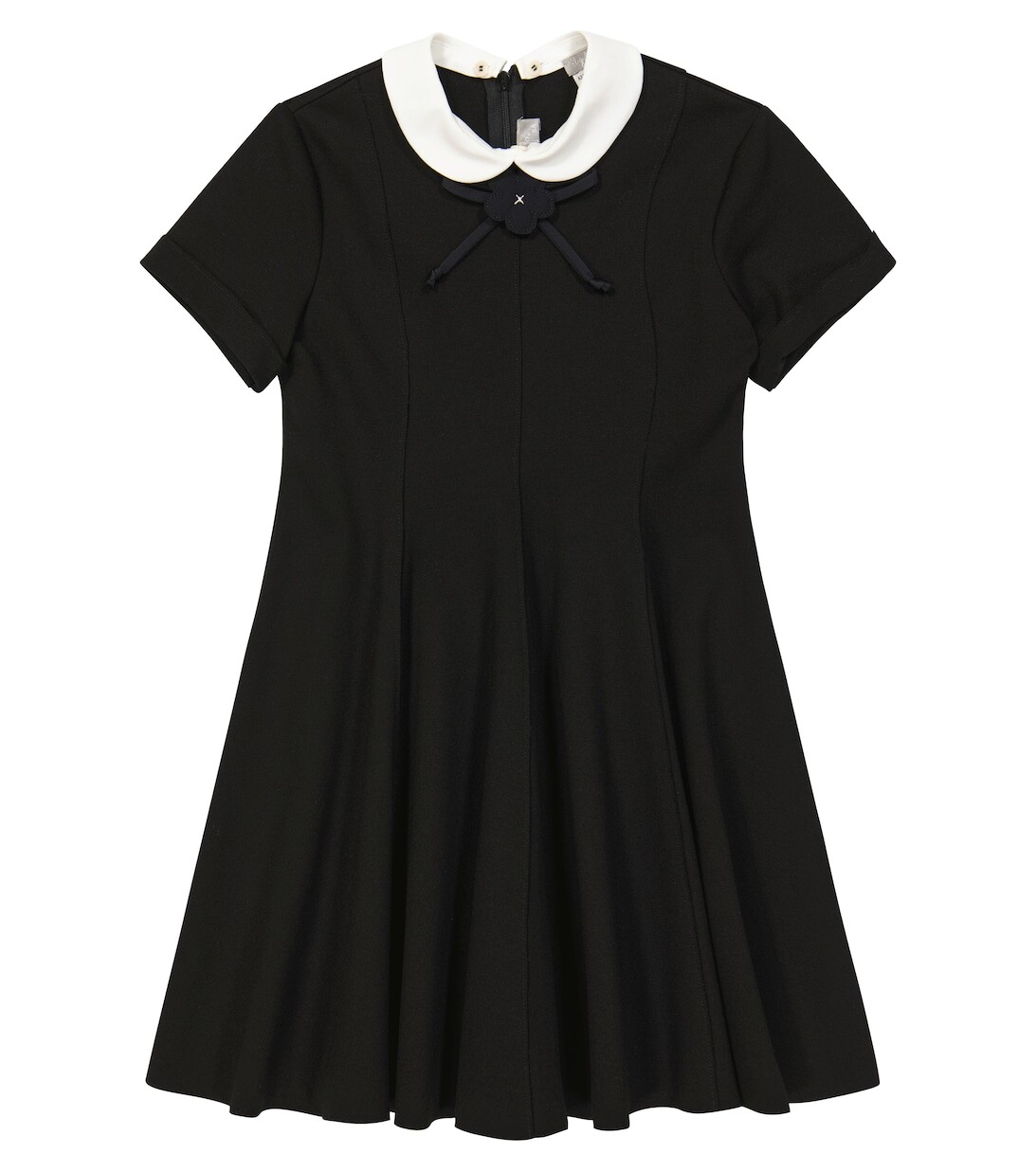 Платье с аппликацией Il Gufo, черный 
Платье с аппликацией Il Gufo, черный