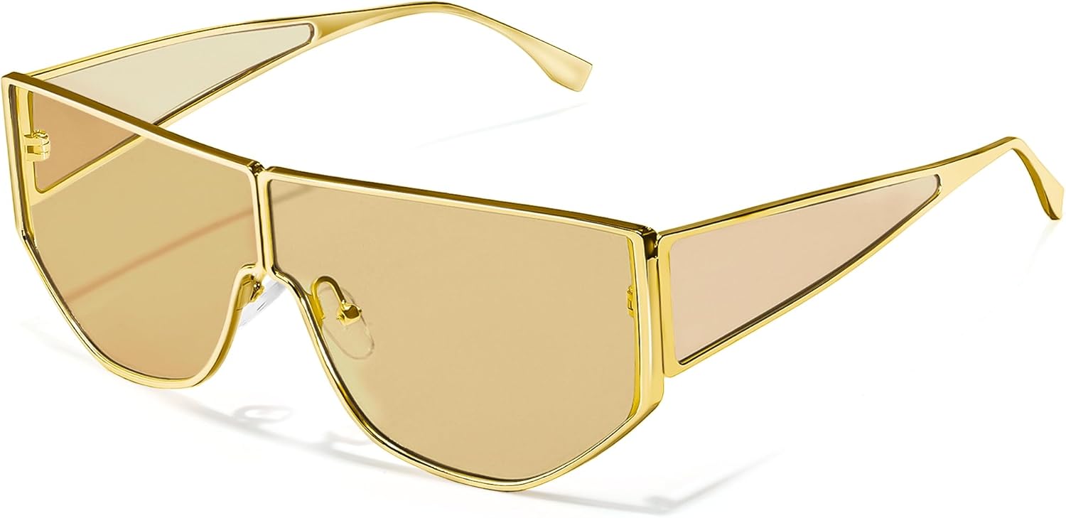 Солнцезащитные очки-авиаторы FancyPink 90-х годов для женщин — большие солнцезащитные очки с легким тонированием и металлическим каркасом — ретро-очки без поляризации, A03-gold Frame Light Tea Lenses
Солнцезащитные очки-авиаторы FancyPink 90-х годов для женщин — большие солнцезащитные очки с легким тонированием и металлическим каркасом — ретро-очки без поляризации, A03-gold Frame Light Tea Lenses