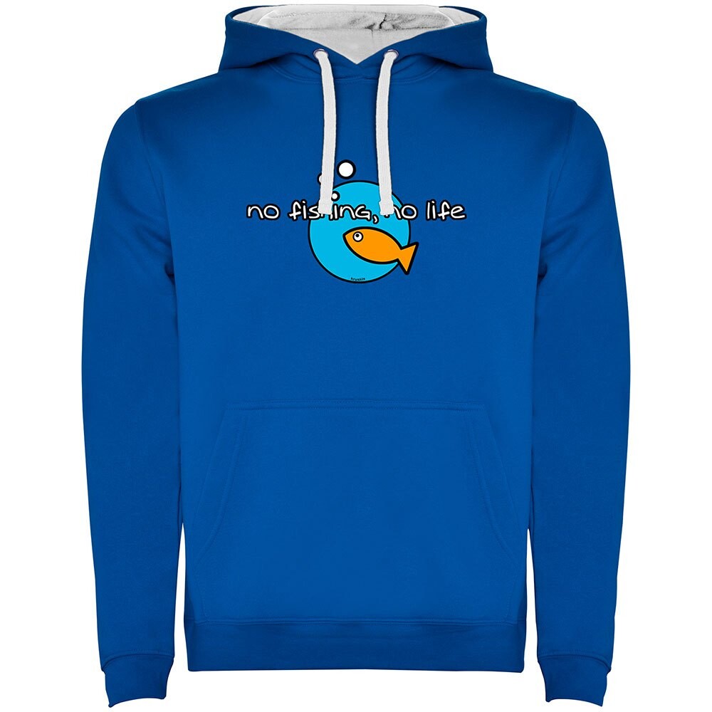 Худи Kruskis No Fishing No Life Two-Colour, синий
Худи Kruskis No Fishing No Life Two-Colour, синий