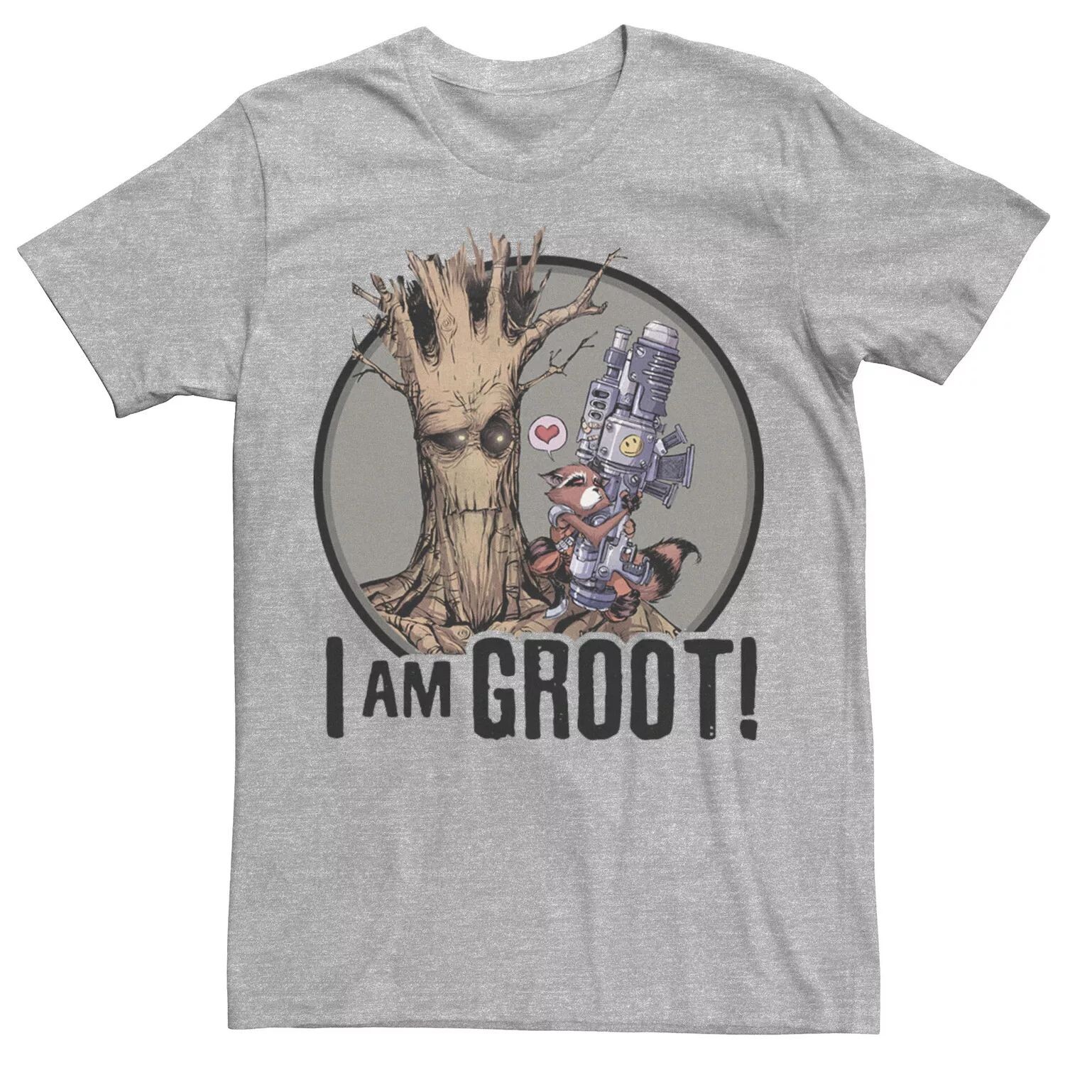 Мужская футболка Guardians Of The Galaxy Rocket and Groot I Am Groot с рисунком Marvel
Мужская футболка Guardians Of The Galaxy Rocket and Groot I Am Groot с рисунком Marvel