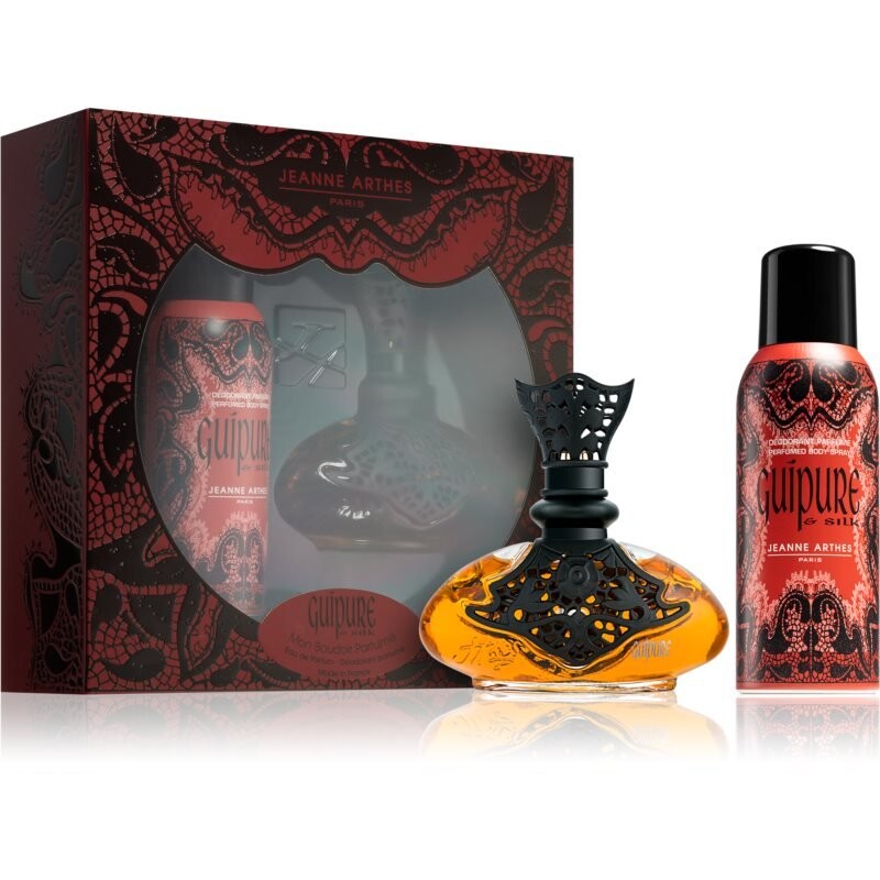 Jeanne Arthes Guipure & Silk Classic, Набор косметики, 2 шт
Jeanne Arthes Guipure & Silk Classic, Набор косметики, 2 шт