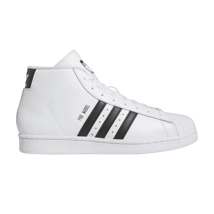 Кроссовки Adidas Pro Model Mid, White Black
Кроссовки Adidas Pro Model Mid, White Black