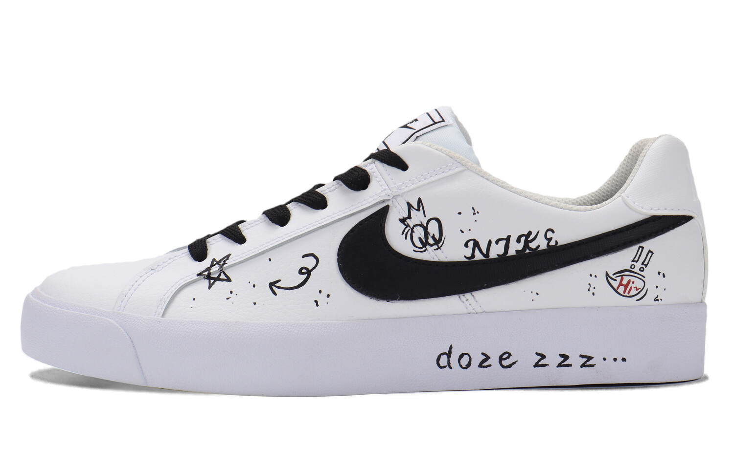 Кроссовки Nike Court Royale Skateboarding Shoes Unisex Low-top Black, белый/черный
Кроссовки Nike Court Royale Skateboarding Shoes Unisex Low-top Black, белый/черный