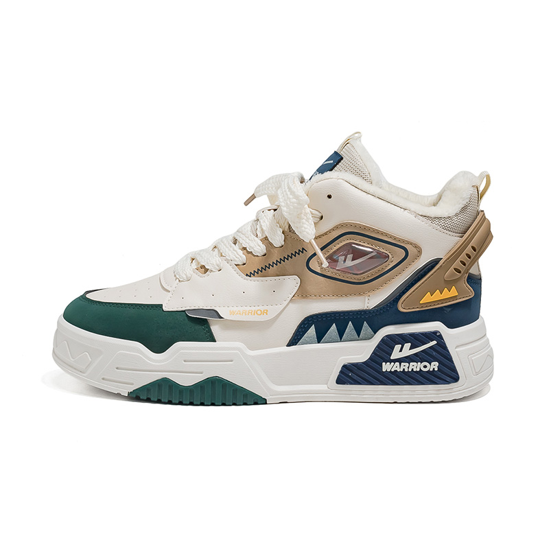 WARRIOR Термостойкие противоскользящие высокие скейтборд кроссовки для мужчин Beige/Khaki/Green
WARRIOR Термостойкие противоскользящие высокие скейтборд кроссовки для мужчин Beige/Khaki/Green