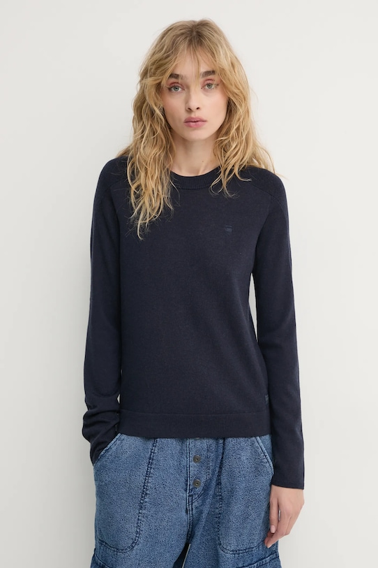 Шерстяной свитер G-Star, темно-синий
Шерстяной свитер G-Star, темно-синий