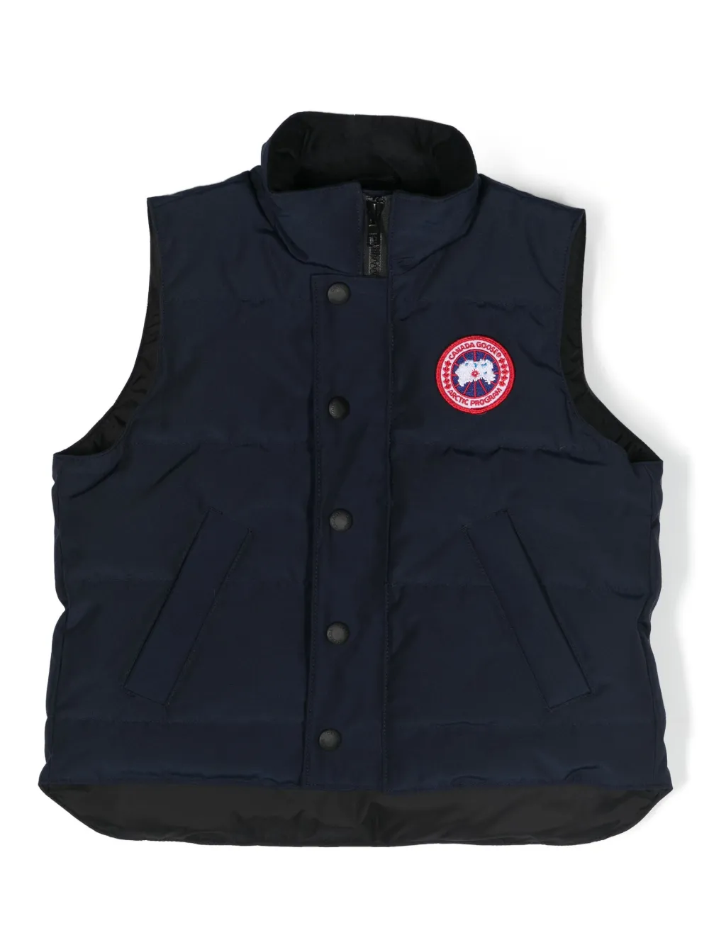 Дутый жилет Vanier Canada Goose Kids, синий
Дутый жилет Vanier Canada Goose Kids, синий