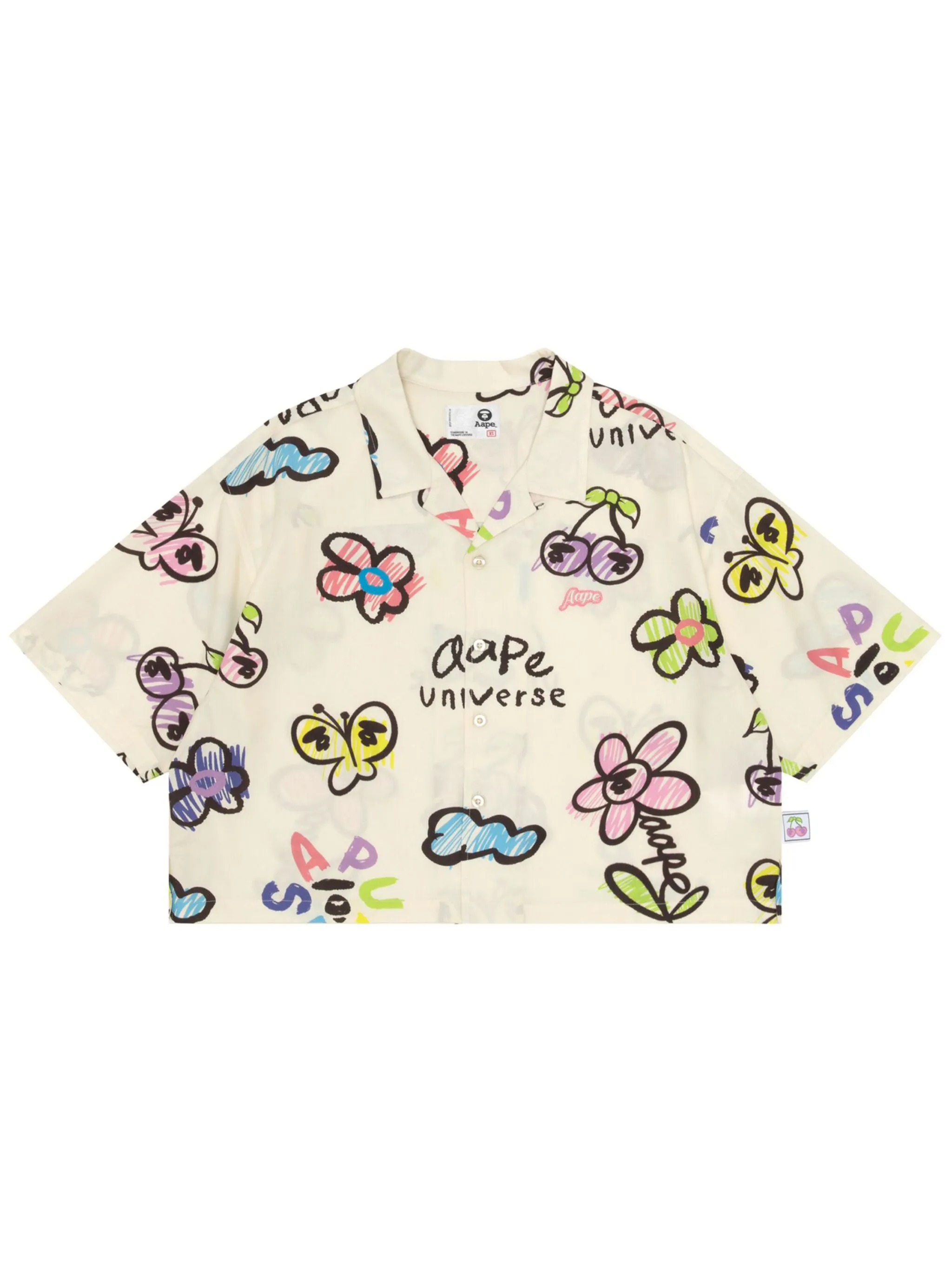 Рубашка с логотипом Aape By A Bathing Ape, белый
Рубашка с логотипом Aape By A Bathing Ape, белый