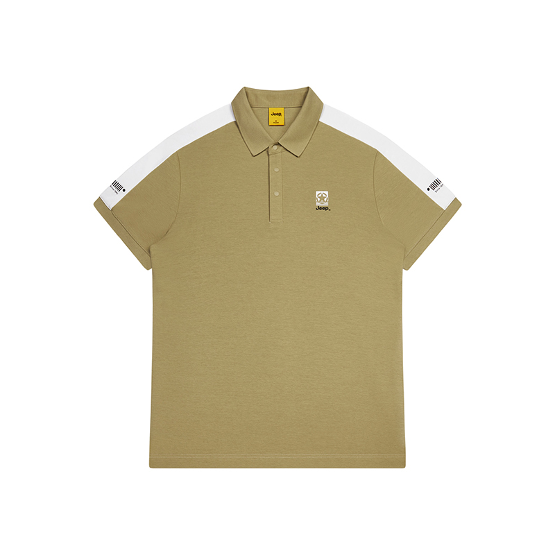 Jeep Поло унисекс Khaki с воротником-поло, умеренно прямой крой
Jeep Поло унисекс Khaki с воротником-поло, умеренно прямой крой