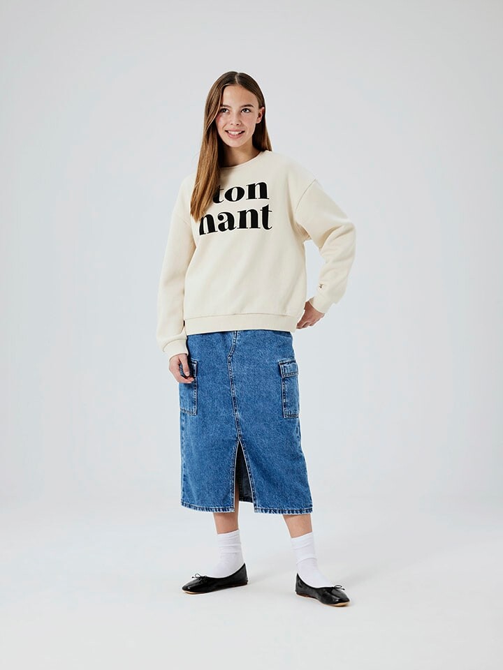 Толстовка name it Sweatshirt Oriana, кремовый
Толстовка name it Sweatshirt Oriana, кремовый