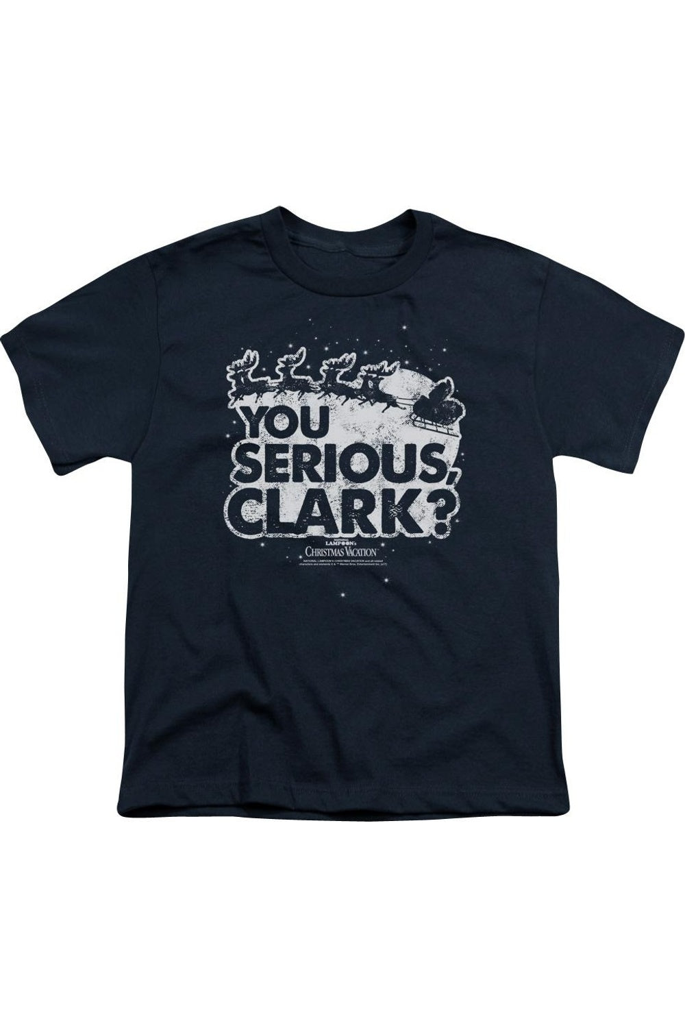 Футболка с коротким рукавом для детей "Рождественские каникулы, ты серьезно, Кларк" Gildan, темно-синий
Футболка с коротким рукавом для детей "Рождественские каникулы, ты серьезно, Кларк" Gildan, темно-синий