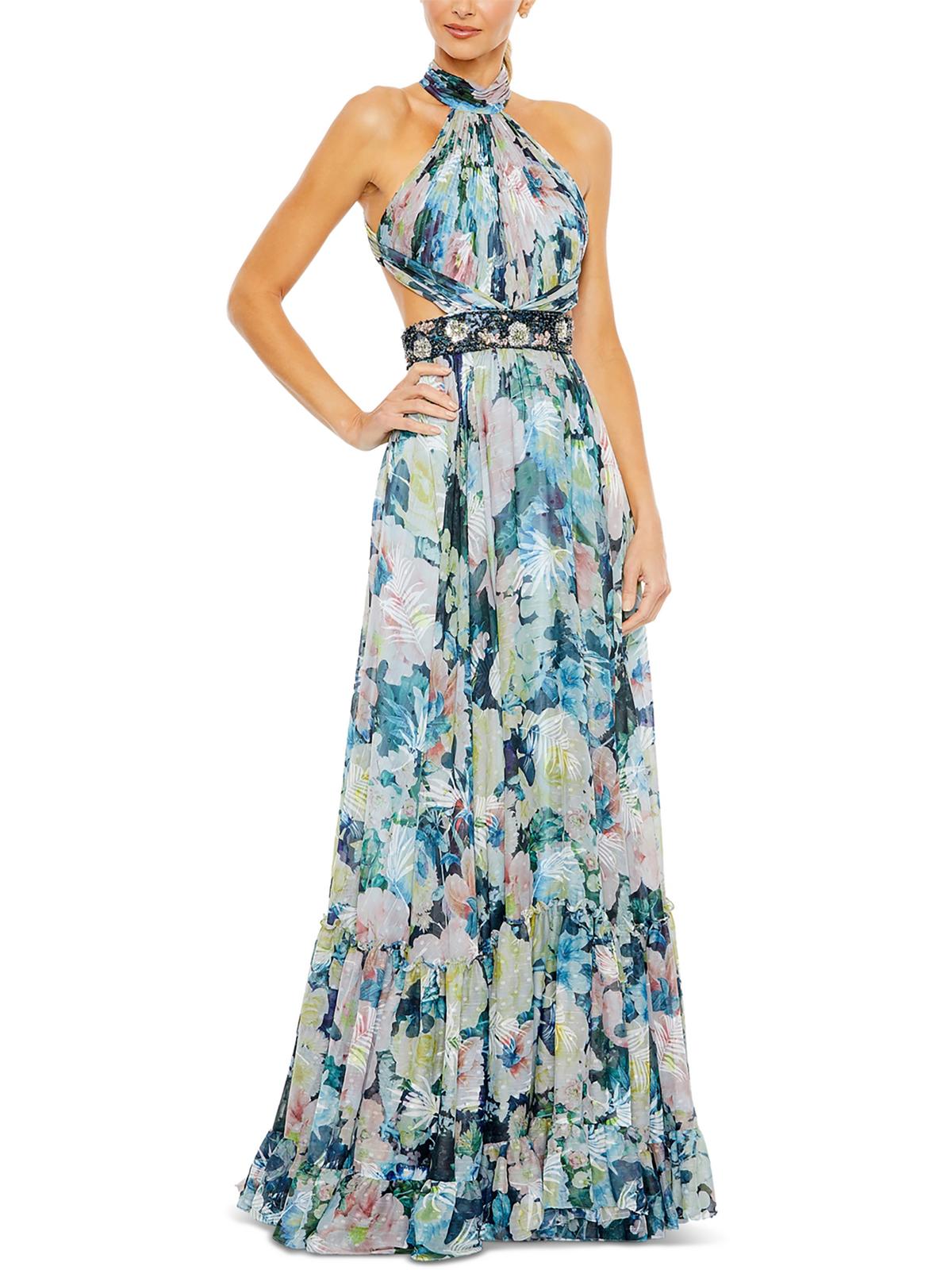 Женское платье макси А-силуэта с декорированным поясом Mac Duggal, цвет pastel multi
Женское платье макси А-силуэта с декорированным поясом Mac Duggal, цвет pastel multi