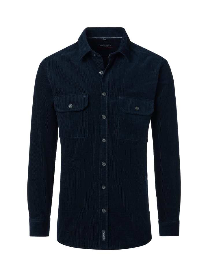 Повседневная рубашка темно-синего цвета CASAMODA
Повседневная рубашка темно-синего цвета CASAMODA