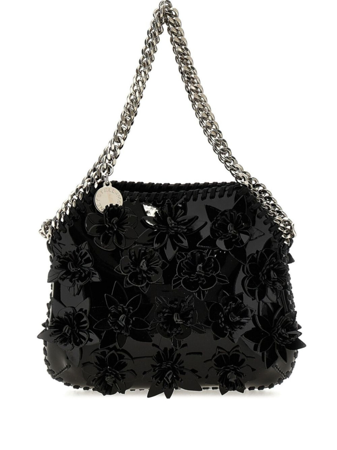 Stella McCartney сумка-тоут Falabella Flower, черный
Stella McCartney сумка-тоут Falabella Flower, черный